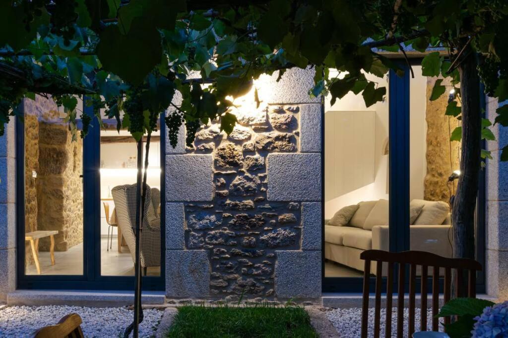 A Casa De Abaixo, Aloxamento Rural Villa Vedra Bagian luar foto