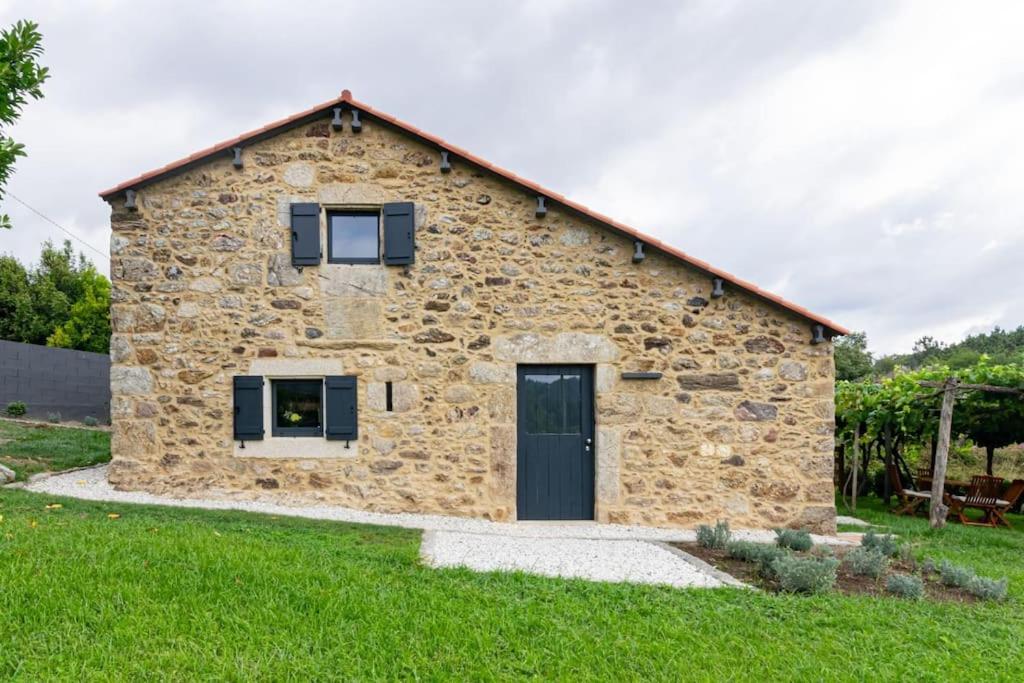 A Casa De Abaixo, Aloxamento Rural Villa Vedra Bagian luar foto