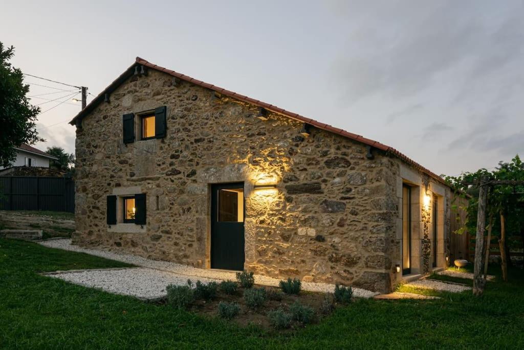 A Casa De Abaixo, Aloxamento Rural Villa Vedra Bagian luar foto