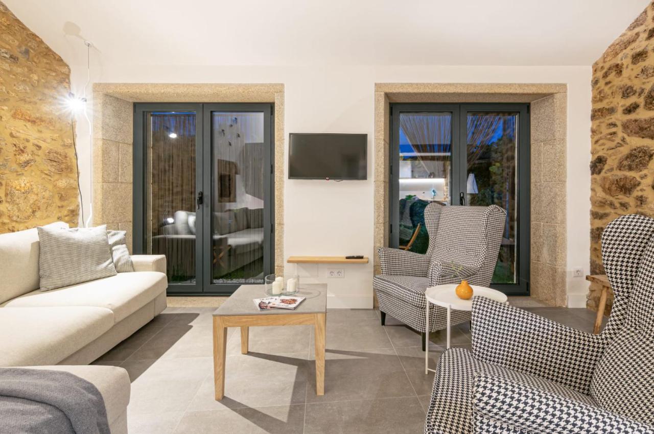 A Casa De Abaixo, Aloxamento Rural Villa Vedra Bagian luar foto