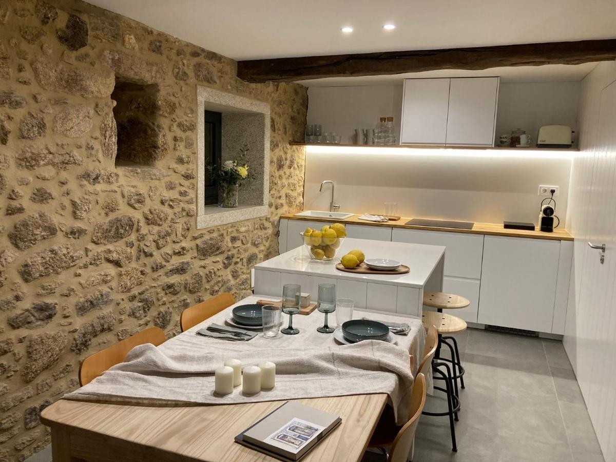 A Casa De Abaixo, Aloxamento Rural Villa Vedra Bagian luar foto